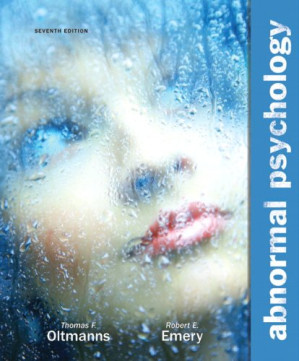 Abnormal Psychology, 7th Edition – Thomas F. Oltmanns, Robert E. Emery – 9780205229260