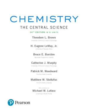 Chemistry. The Central Science in SI Units, global edition 14th ed.