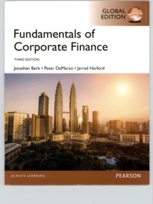 Fundamentals of corporate finance – Berk, Jonathan B.; DeMarzo, Peter M.; Harford, Jarrad