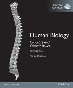 Human biology concepts and current issues – Johnson, Michael D – 9781292166278-1