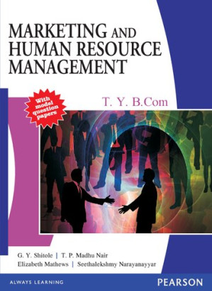 Marketing & Human Resource Management – G. Y. Shitole, T. P. Madhu Nair, Elizabeth Mathews, Seethalekshmy Narayanayyar