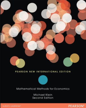 Mathematical Methods for Economics – Michael Klein