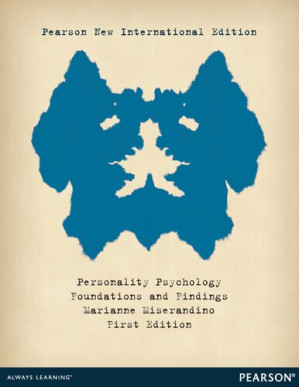 Personality Psychology: Pearson New International Edition: Foundations and Findings - Marianne Miserandino